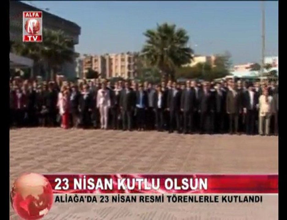 aliağa'da 23 nisan kutlamaları 1