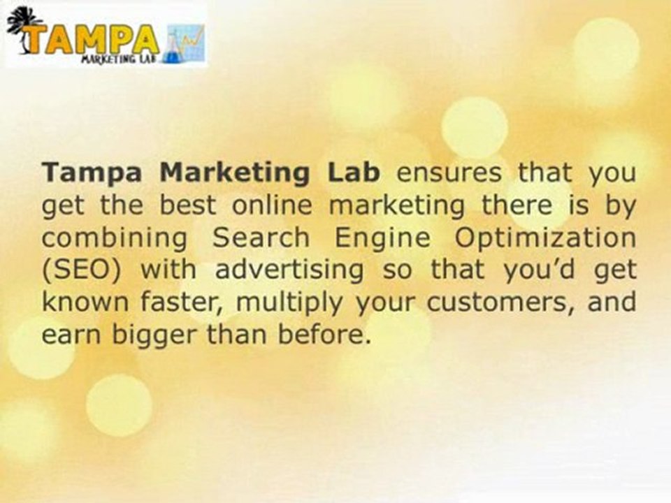 Internet Marketing Company Tampa