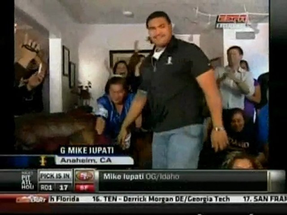 Mike Iupati: San Francisco 49ers NFL Draft Selection 2010