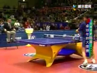 Weird ping pong match