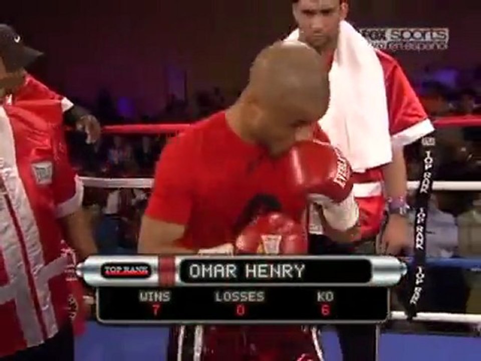 Omar Henry vs Francisco Reza (Another Brutal 1st round KO!)