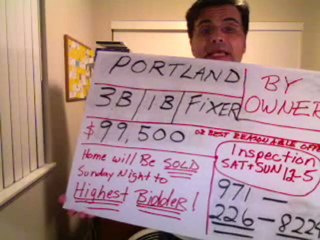 AUCTION Portland home to HIGH BID by MARK & BRENT