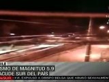 Nuevo sismo de 5.9 en Concepción