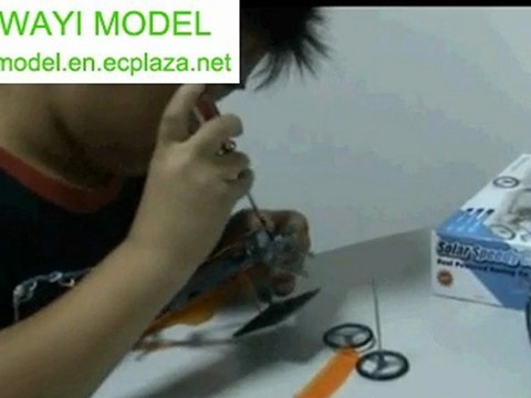 Pioneer Solar Powered Racing Car (battery power can be)