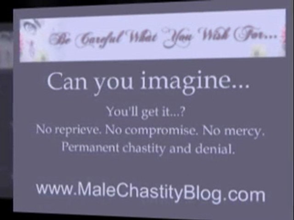 Male Chastity - The Male Chastity Lifestyle Revealed