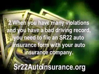 5 Things You Need to Know About SR22 Auto Insurance