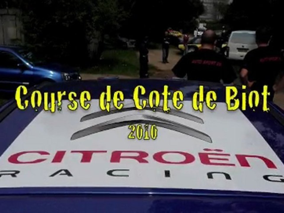 Course de cote de Biot 2010