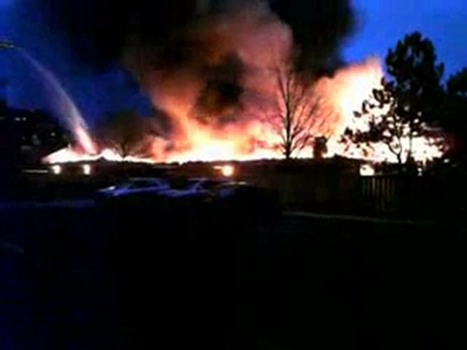 Fire @ University Plaza