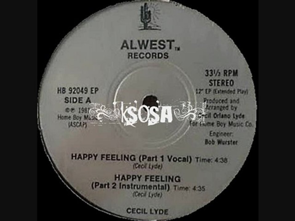 Cecil Lyde - Happy Feeling