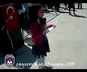 23 Nisan 2010 Çayırova İlköğretim Okulu Kübra Akçin