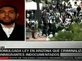 Rechaza México ley antimigrante de Arizona