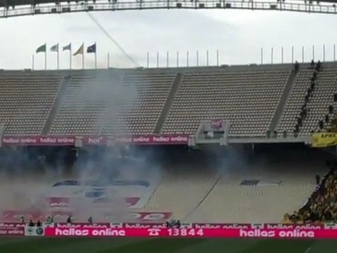 Επεισόδια πριν το τελικό Κυπέλλου hellas online στο ΟΑΚΑ