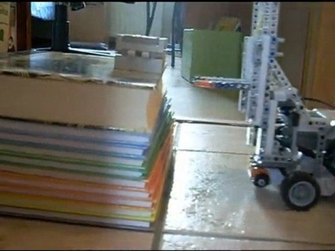 Lego mindstorms nxt 2.0: chariot élevateur