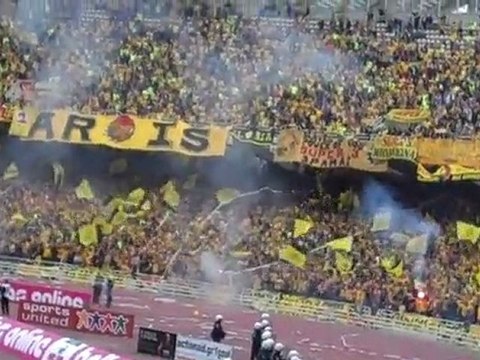 Οι παίκτες του Άρη μπαίνουν στο ΟΑΚΑ