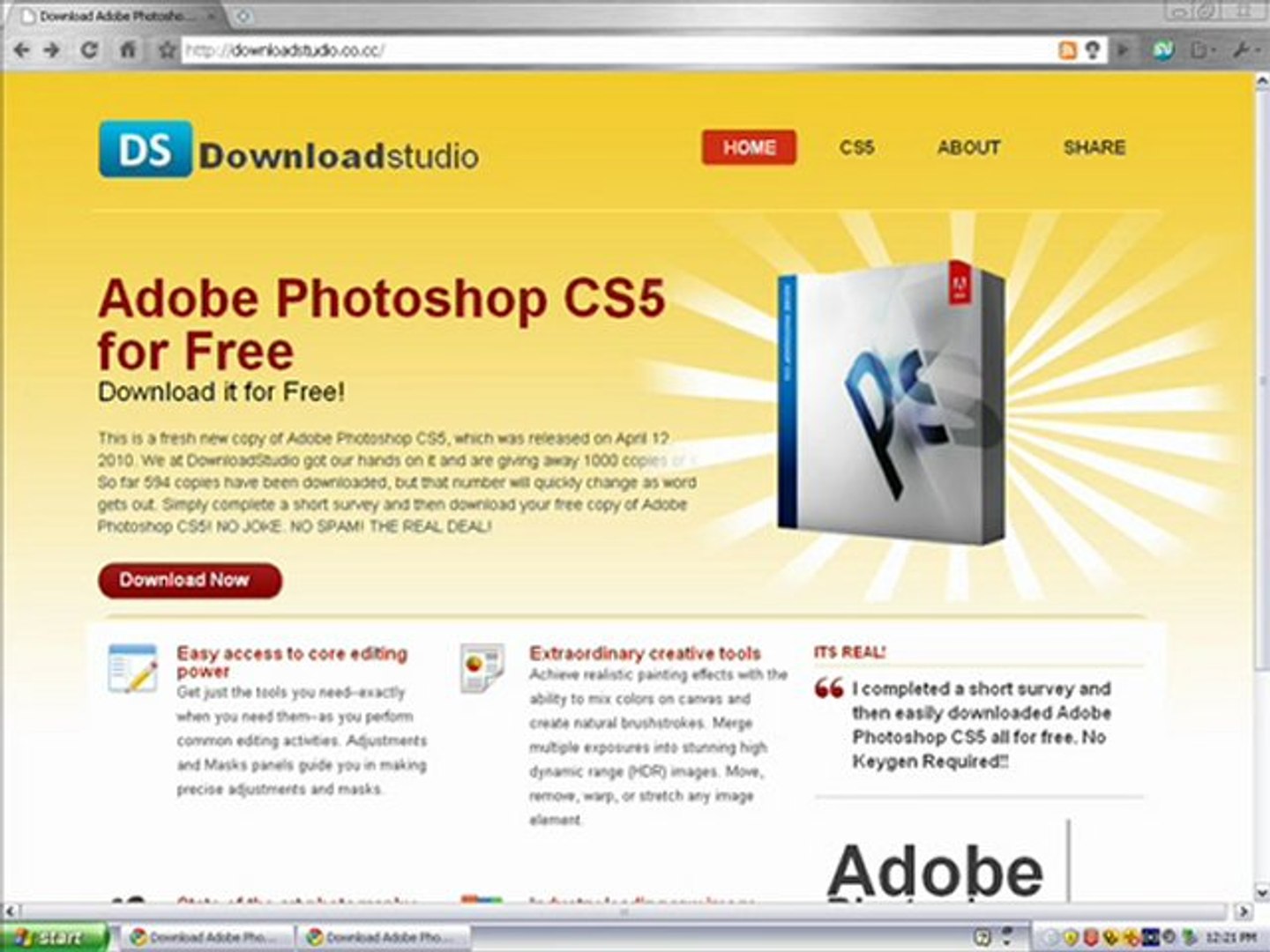 Adobe Cs5 Photoshop Free