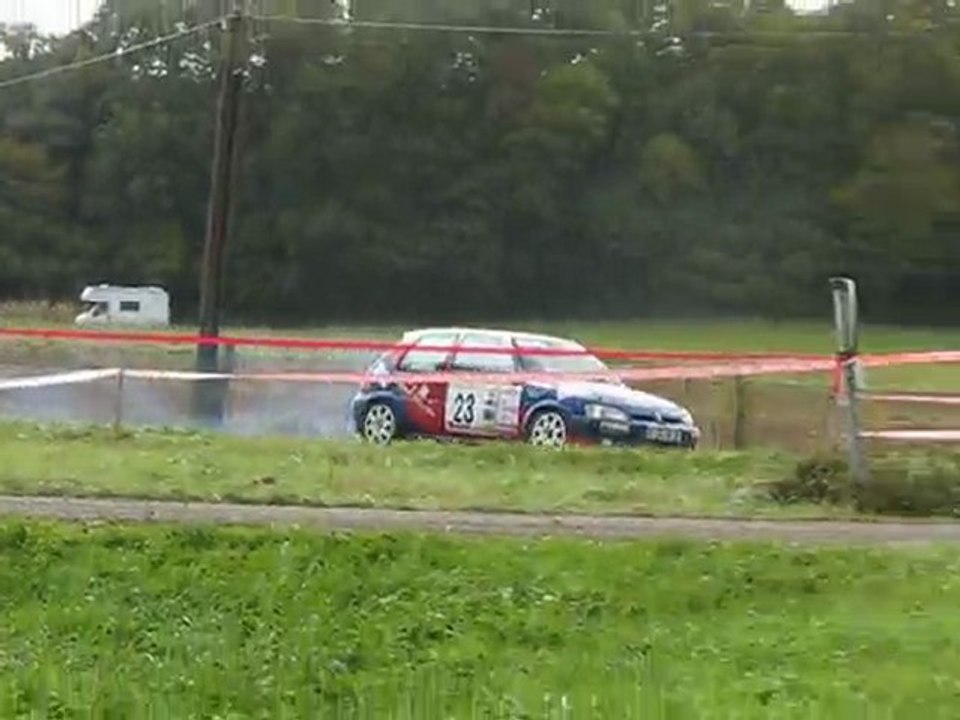 Rallye Haute-Saône 18/10/09 ES 2
