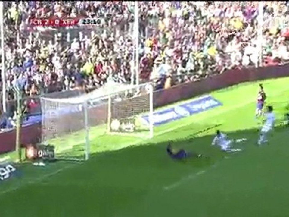www.soccerhighlights.org Xerez Vs Barcelona 0-2 : 24/04/2010
