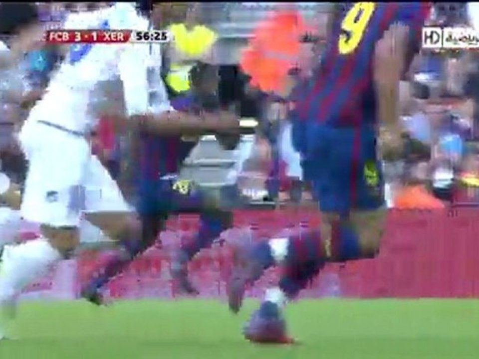 www.soccerhighlights.org Xerez Vs Barcelona 1-3 Ibrahimovic
