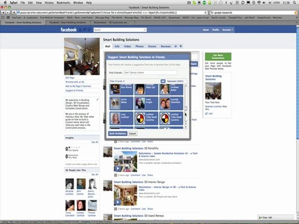 Facebook Select All Friends At Once Tip