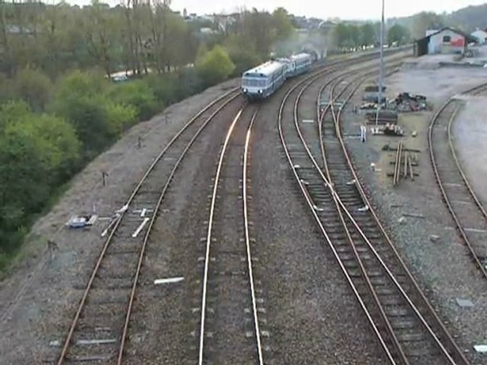 Les X 2800 Limousin reviennent de vadrouille à Aixe.