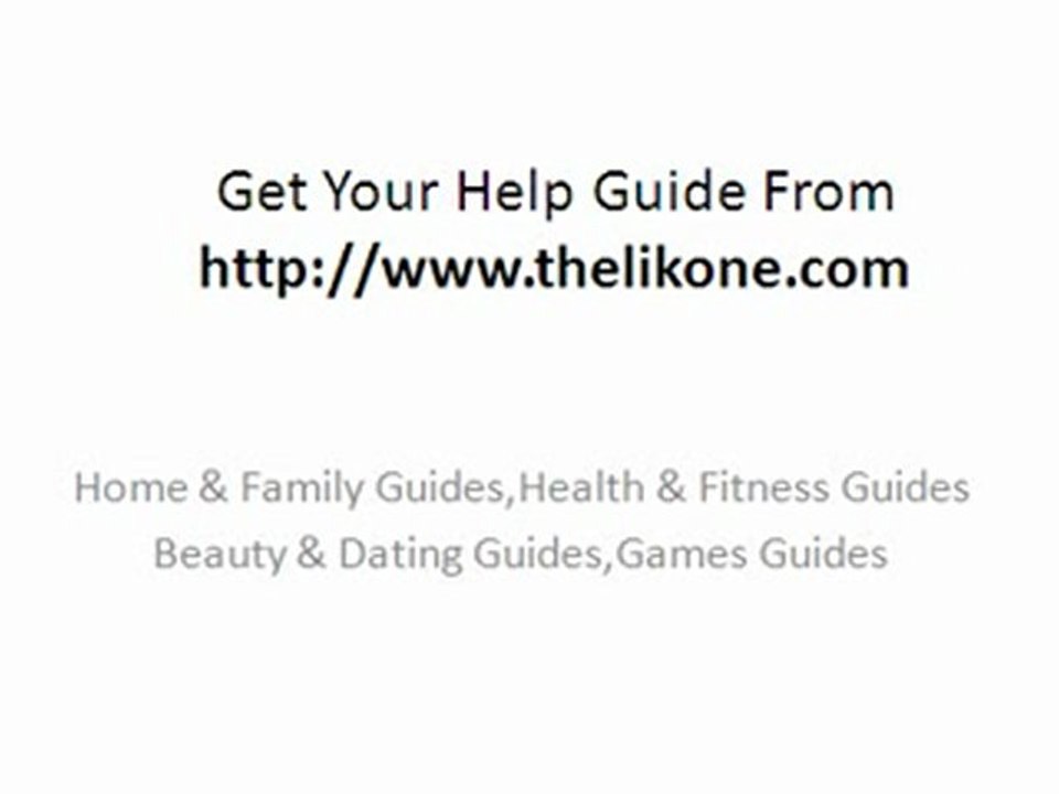 Get Your Help Guide - eBook