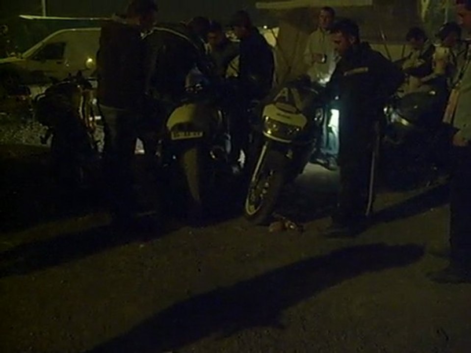 24h du mans moto 2010. camping rouge