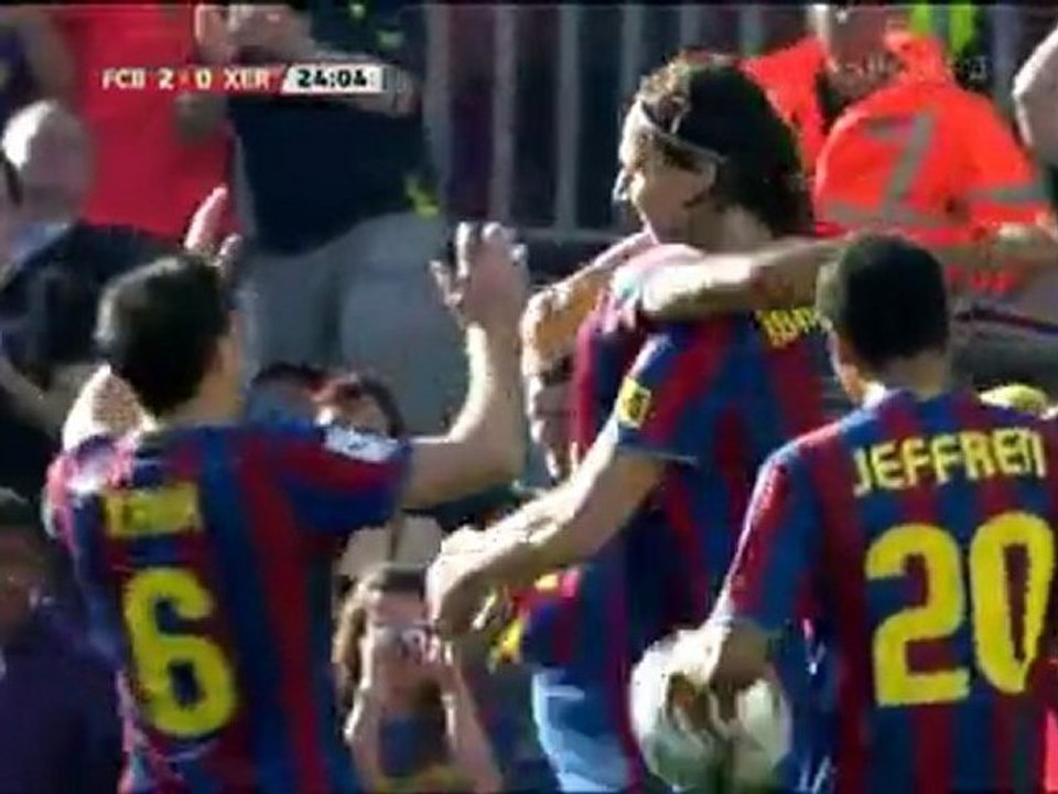 Barcelona 3-1 Xerez