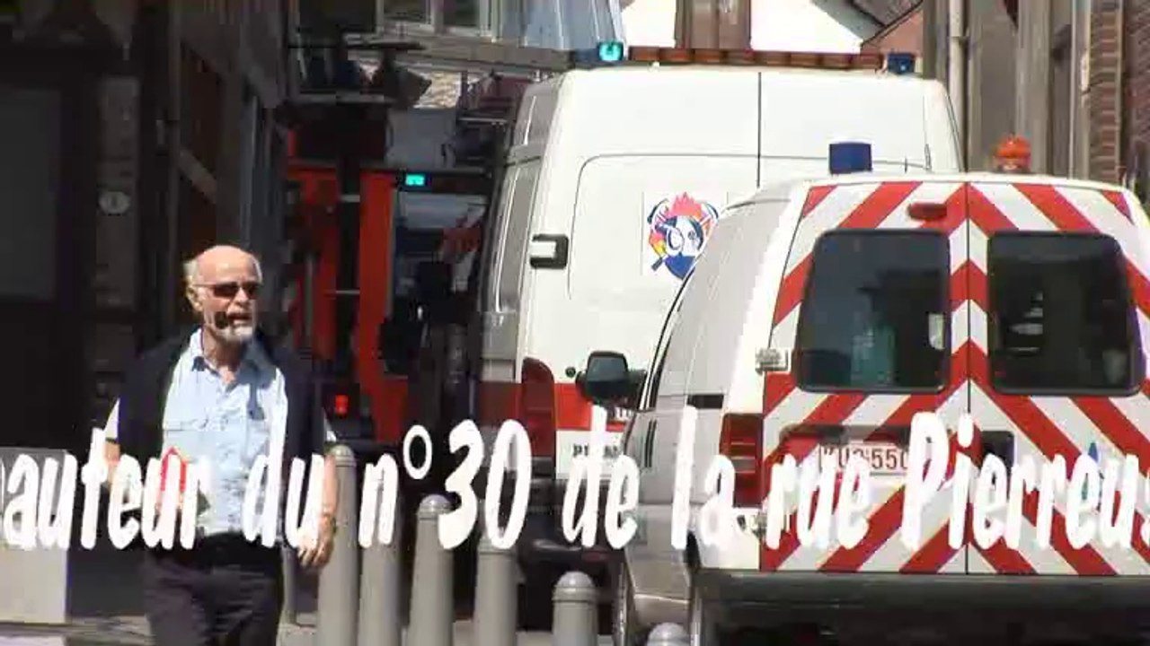 Alerte au gaz à Liège: la rue Pierreuse fermée DVS ANTHON