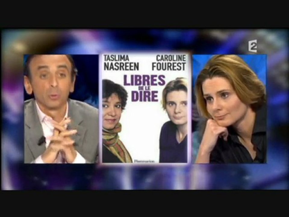 zemmour vs fourest on n'est pas couché ONPC 23/04/2010