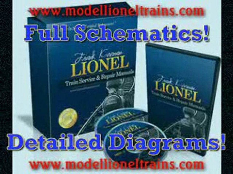 Lionel Model Trains Train Repair And Service Manual video Dailymotion