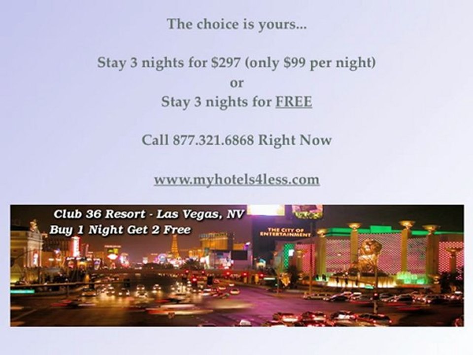 www.myhotels4less.com Las Vegas Hotel Deals