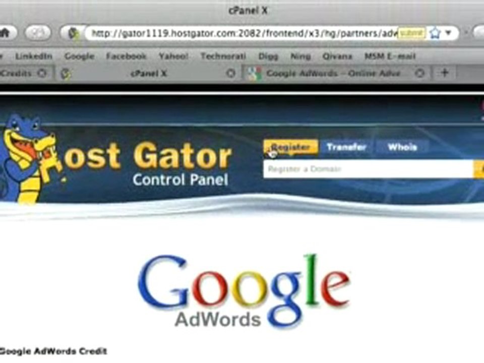 Ad credits