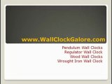 Wrought iron wall clock Logo Promotional Company Clocks