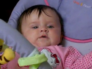 Zélie presque 4 mois : 25 Avril 2010