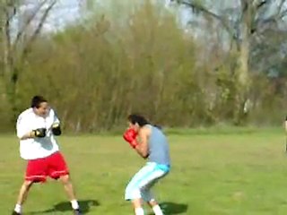 Cédric vs Lewis Combat De Boxe