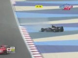 GP2 Asia(Bahrein) 2010/ Race 2 Crashs