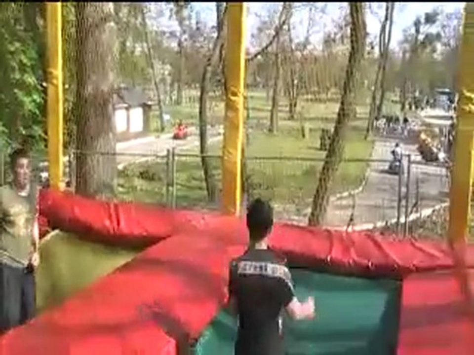 trampoline freestyle