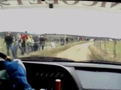 Embarqué ES2 Roland Leuvrey Rallye Riviere Drugeon 2010