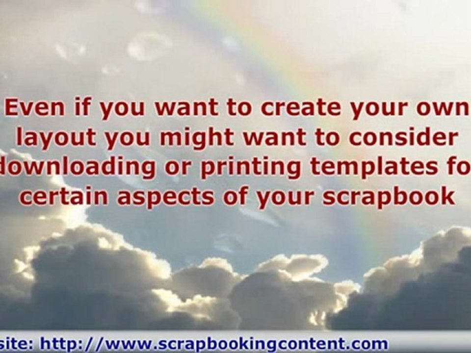 Scrapbooking Templates: Great for Digital or Traditional Scr