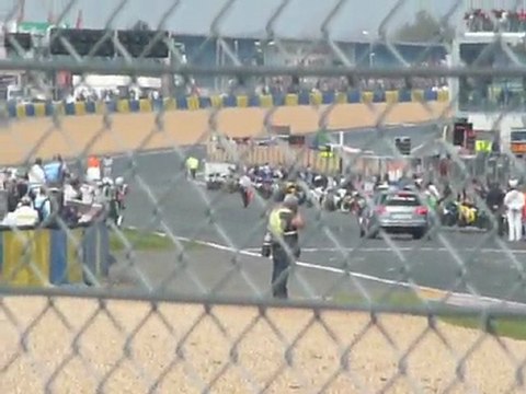 Départ des 24H du Mans Moto 2010