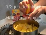 Comment faire une compotes de pommes