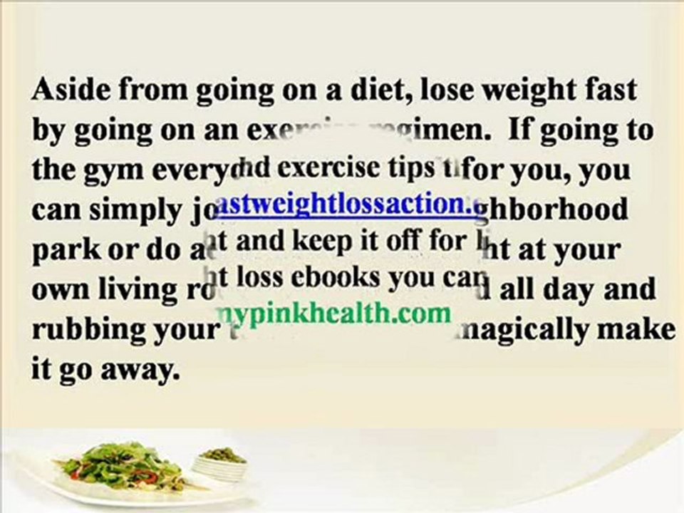 Diets to Lose Weight - Weight Loss through Sensible Eating