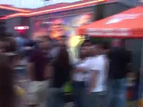 Bald Biker at Hooters BikeNite# 3 Greensboro