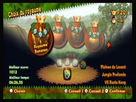 Walkthrough n°11 Donkey Kong Jungle Beat / Royaume Lunaire