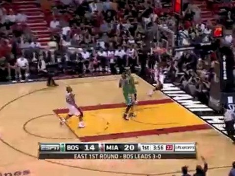 Dwyane Wade, who finishes with a two-handed dunk.