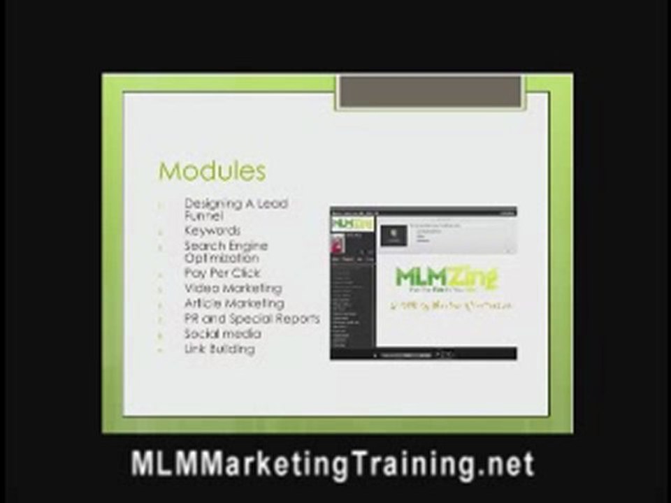 mlm Marketing  vs. Internet Marketing - Training  Part 5