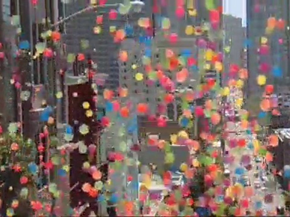 Sony Bravia - Balles rebondissantes San Francisco