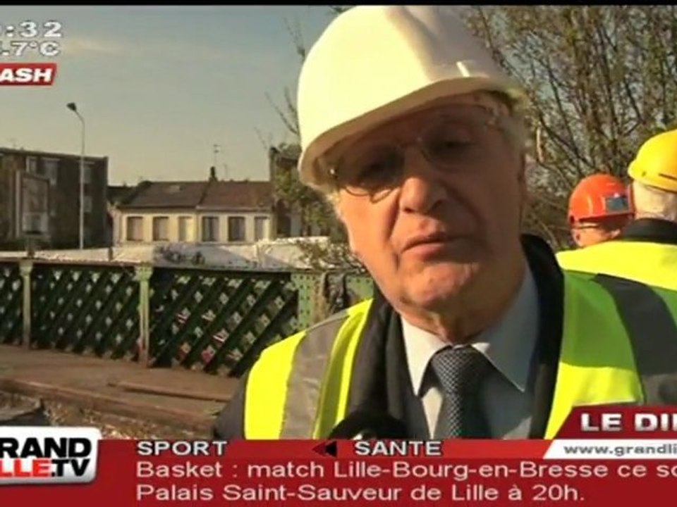 Le Pont de Canteleu fait de la résistance (Lille)