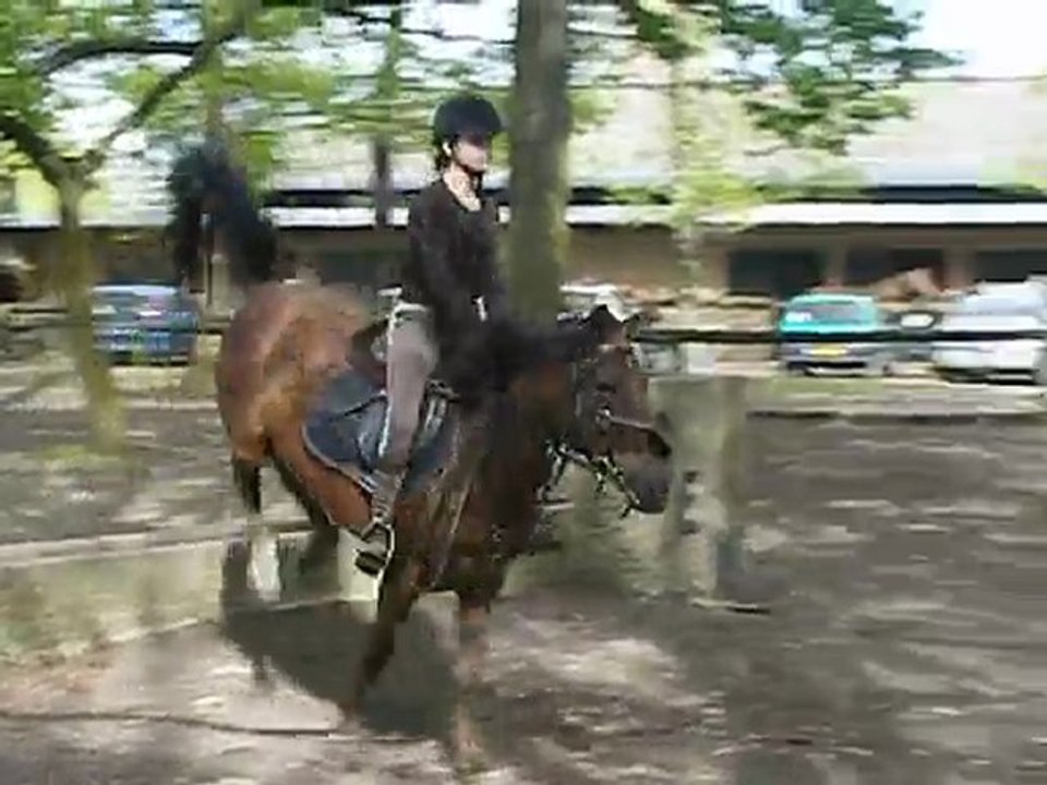 Alexia et Chloé dans le cross