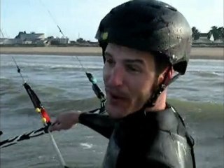 kite surf dans le cotentin